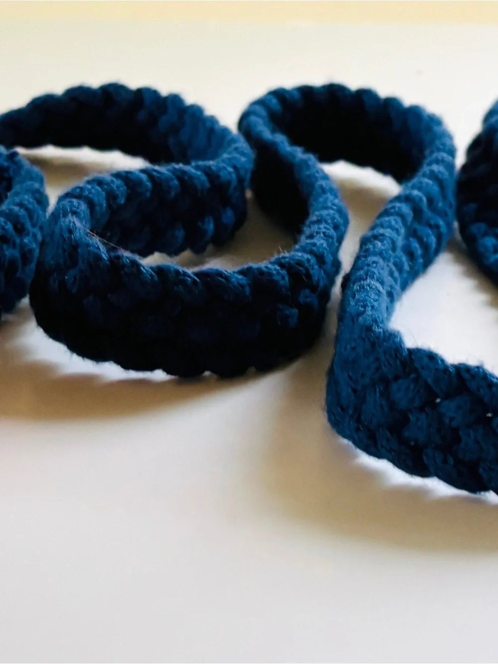 Blue Dog Collar Set